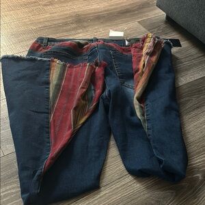 Colorful Patchwork Jeans